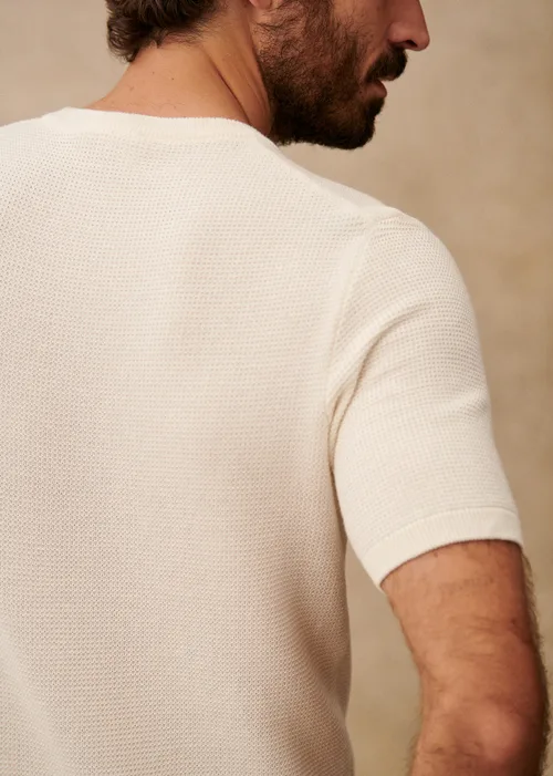 T-Shirt Maille Simeone - Blanc — image 3