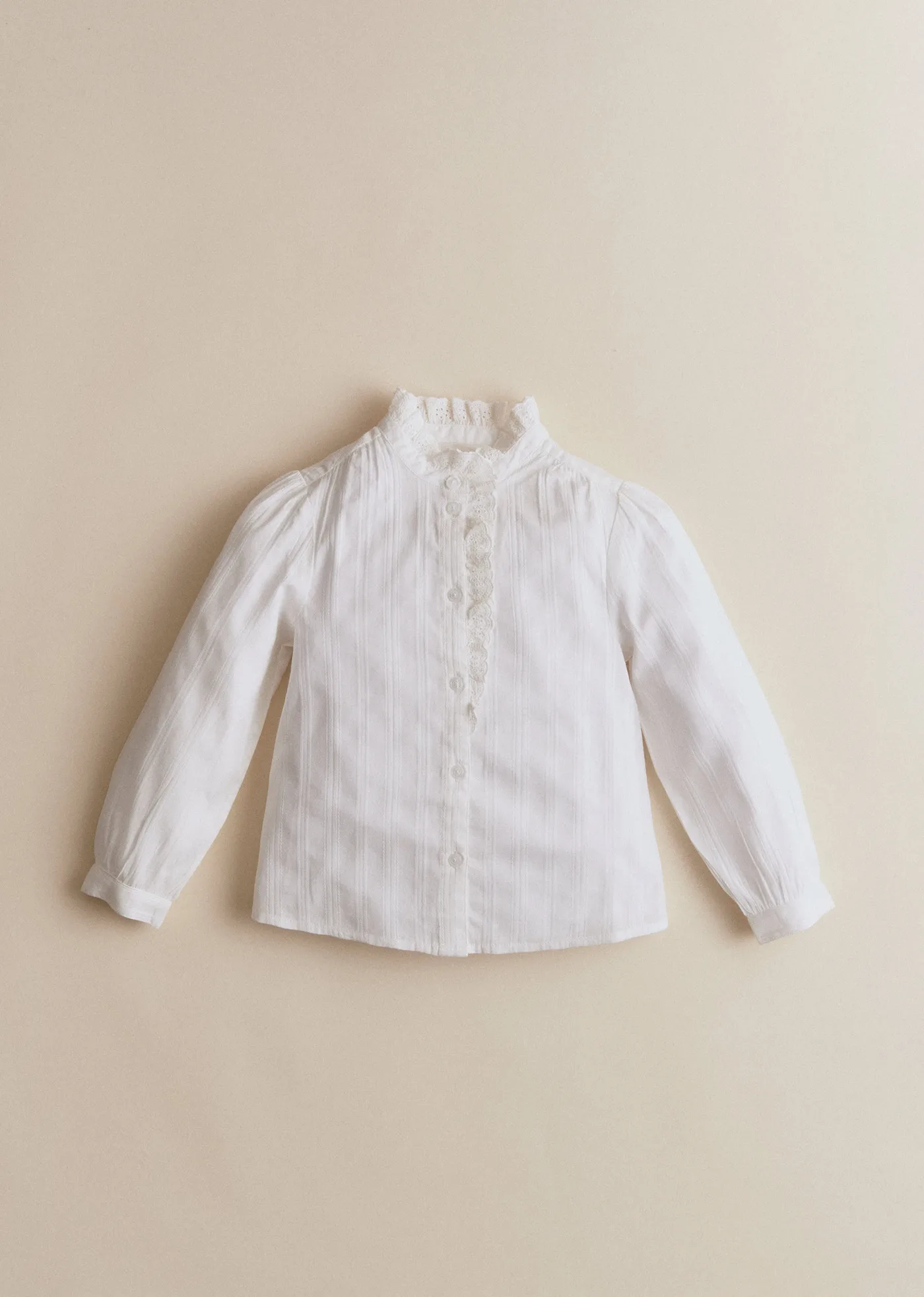 Chemise Chlo - Dobby Blanc