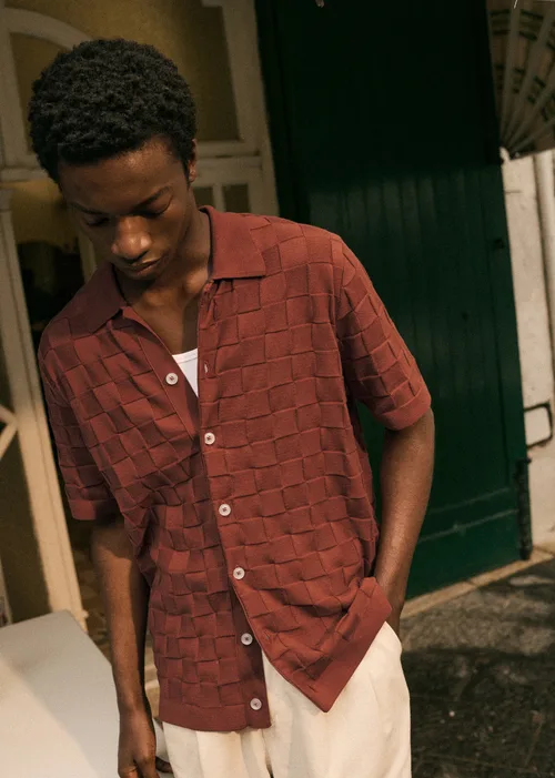 Chemise Maille Astor - Rouille — image 5