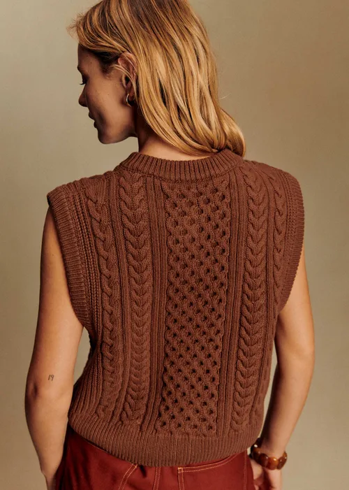 Gilet Roxane - Noisette — image 3