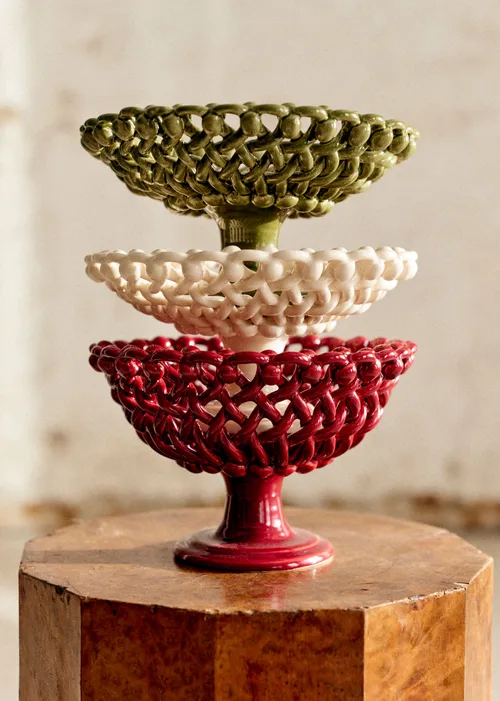 Coupelle Basse Sur Pied - Maison Pichon - Vert — image 3