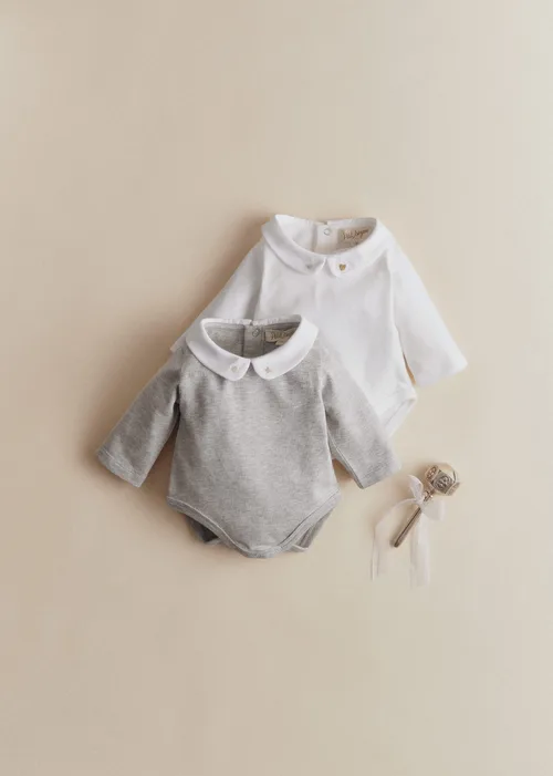 Body Billie - Gris Chiné / Ecru — image 2