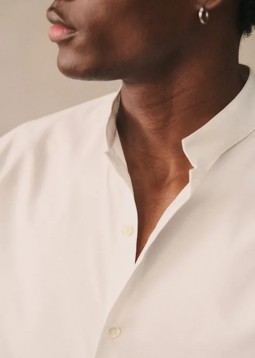 Chemise Edgar Pinpoint - Blanc — image 5