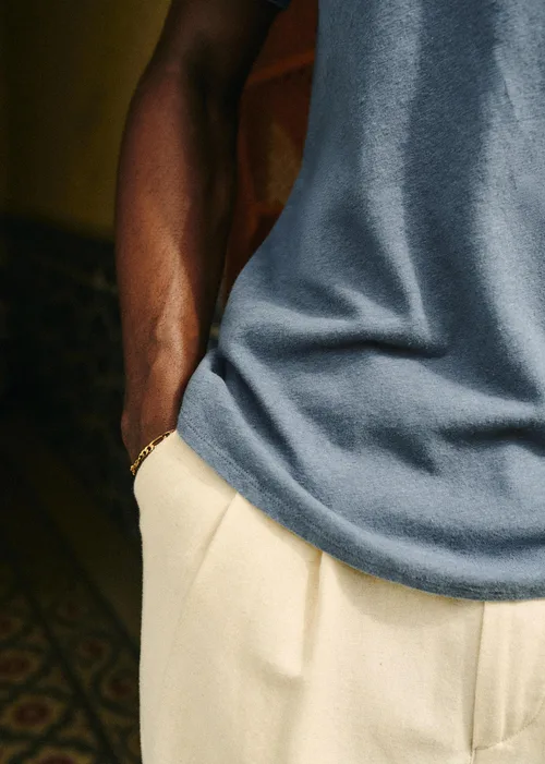 T-Shirt Martin - Bleu Acier — image 4