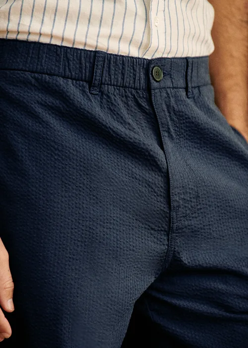 Pantalon Shane - Seersucker Marine — image 4