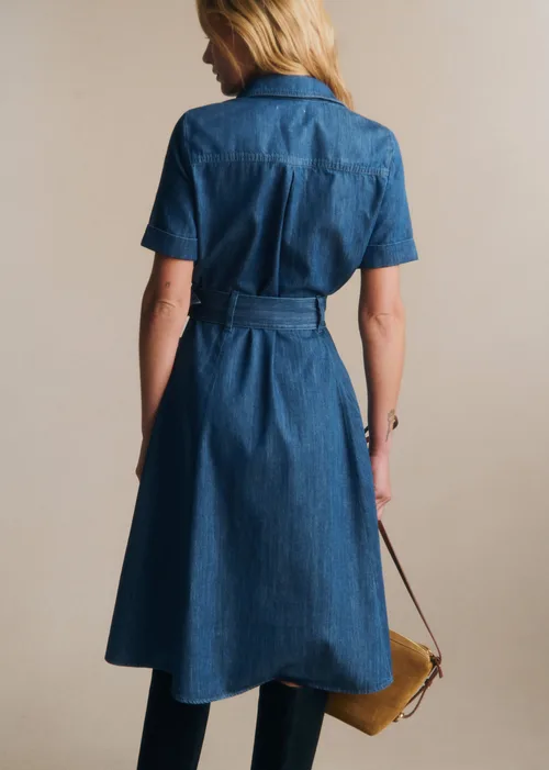 Robe Raquel - Bleu Moyen — image 3