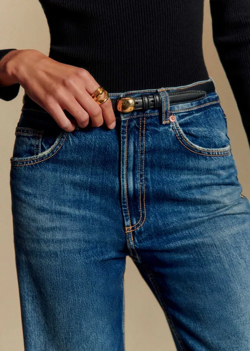 Ceinture Lisa - Noir Glacé — image 3