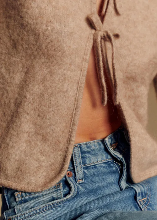 Gilet Marie - Beige Chiné Clair — image 3