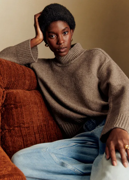 Pull Lauren - Taupe Foncé