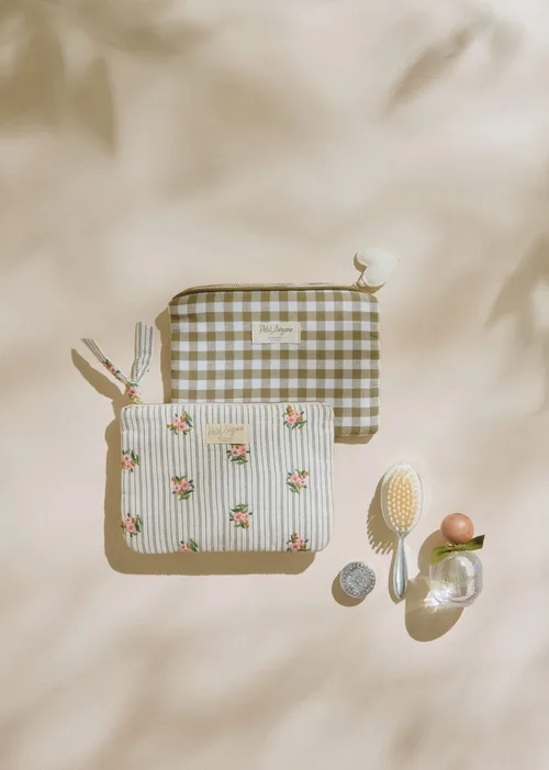 Pochette plate - Vichy Vert — image 5
