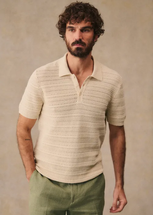 Polo Maille Pietro - Écru — image 6