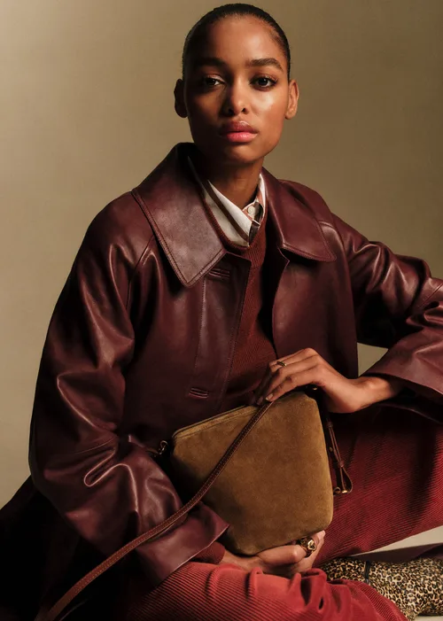Manteau Clyde - Bordeaux — image 3