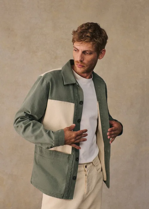 Veste Will Patchwork - Vert — image 4
