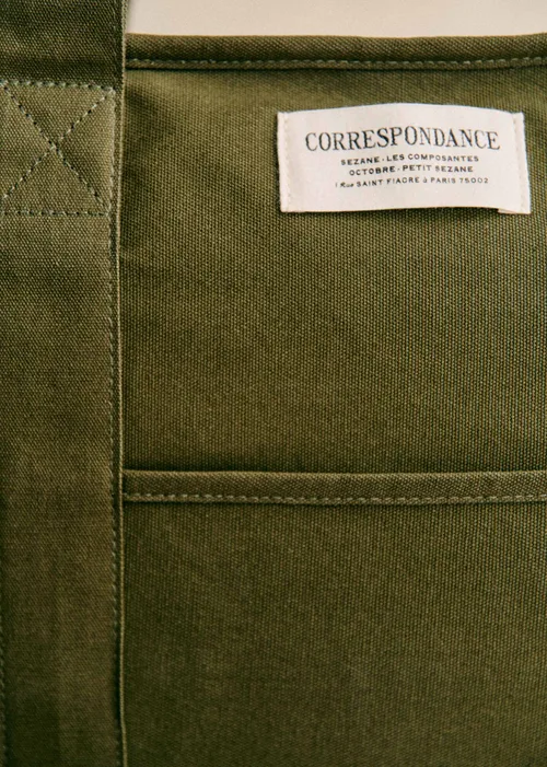 Cabas Weekender - Vert Chance — image 3