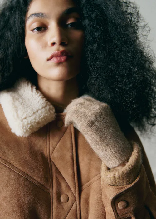 Manteau Nico - Caramel Ecru — image 5