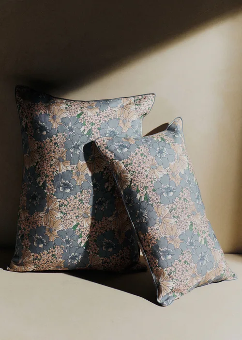 Coussin Imprimé - Grand modèle - Imprimé Bleu des Prés — image 3