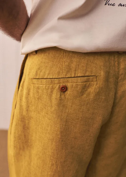 Pantalon Floris - Moutarde — image 3