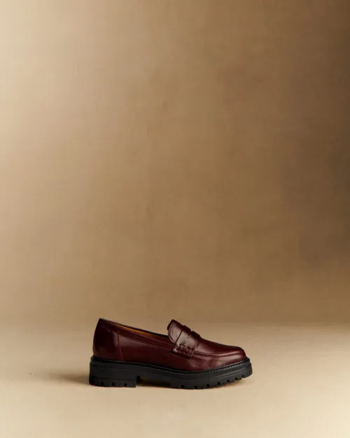 Mocassins Albane - Bordeaux Glacé — image 3