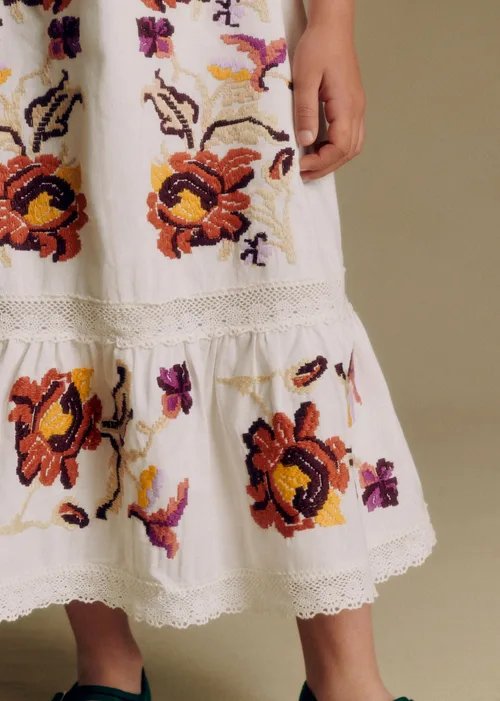 Robe Cindy - Aquarelle Multico — image 3