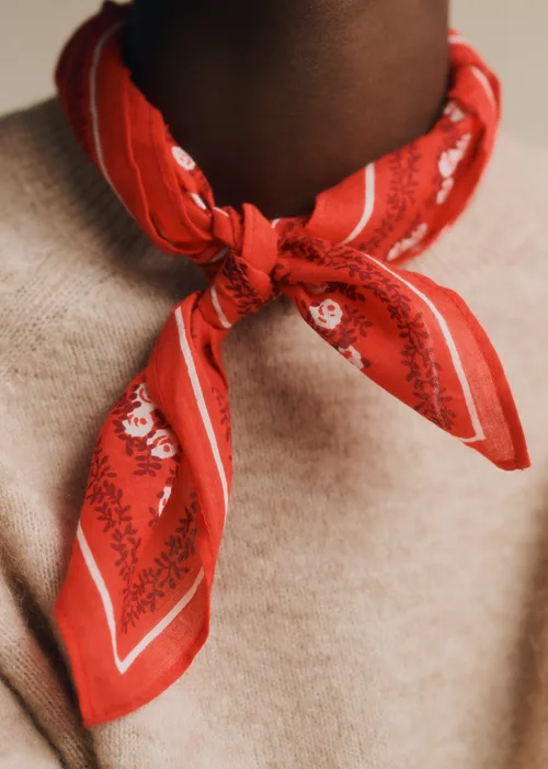 Foulard Gaston - Carreaux Flores — image 4