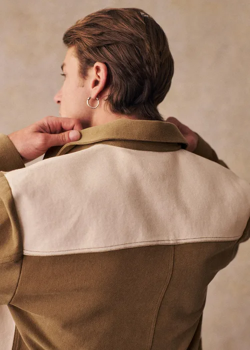 Veste Will Patchwork - Camel — image 3
