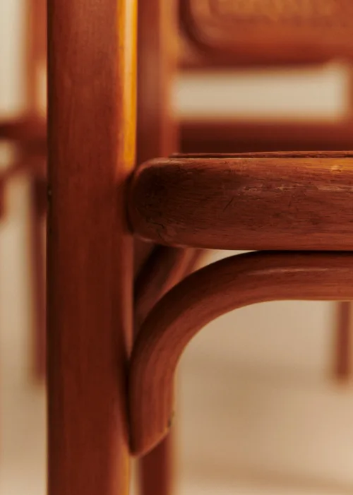 Lot de 4 chaises Thonet - Cannage — image 8