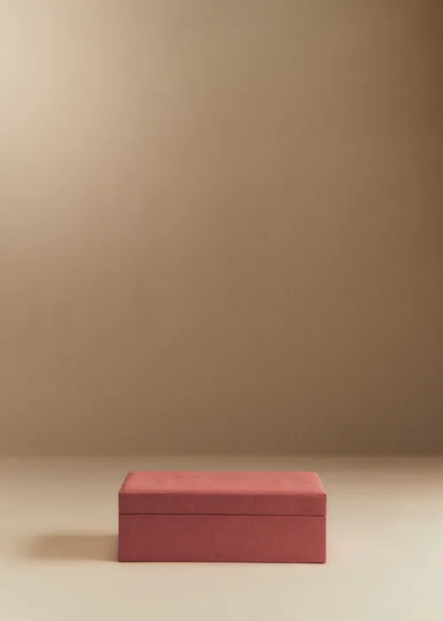 Boîte bijoux matelassée - Blush — image 2
