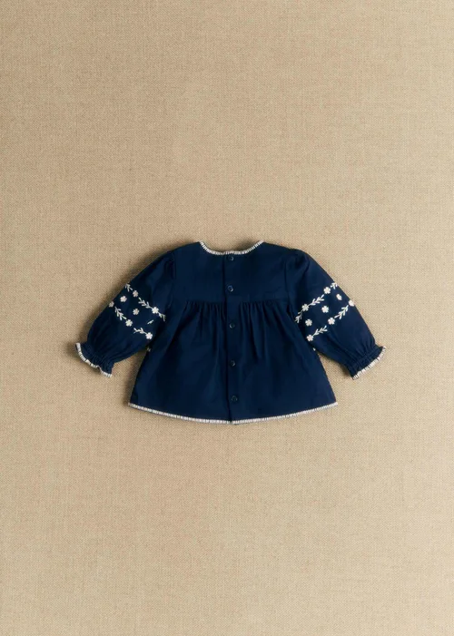 Blouse Grace - Bleu Marine — image 6
