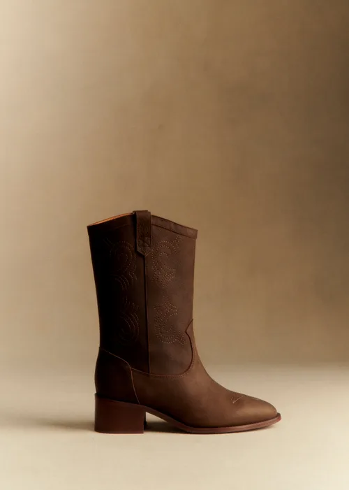Bottines Low Ivana - Taupe Nubuck — image 4