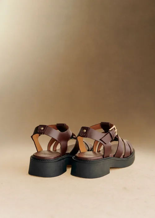 Sandales Low Allie - Chocolat Glacé — image 4