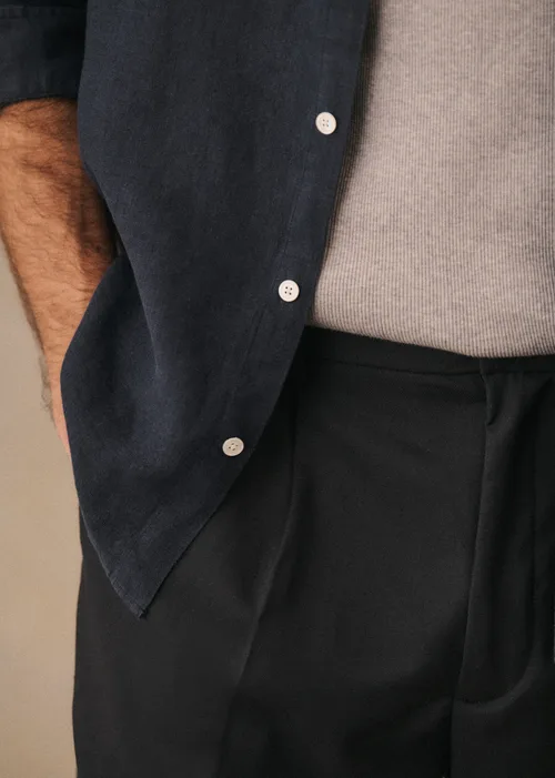 Chemise Charlie Lin - Marine — image 3