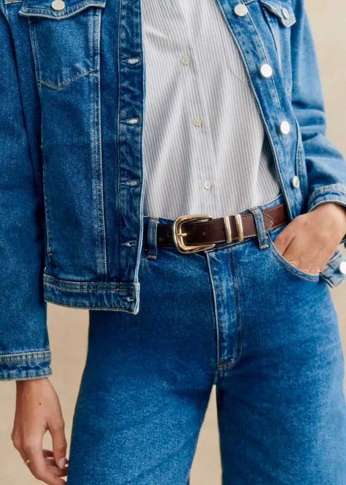 Ceinture Oria - Choco Lisse — image 4