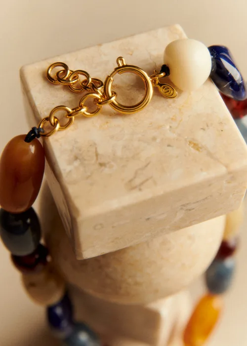 Collier Morgane - Bleu Océan Multi — image 6