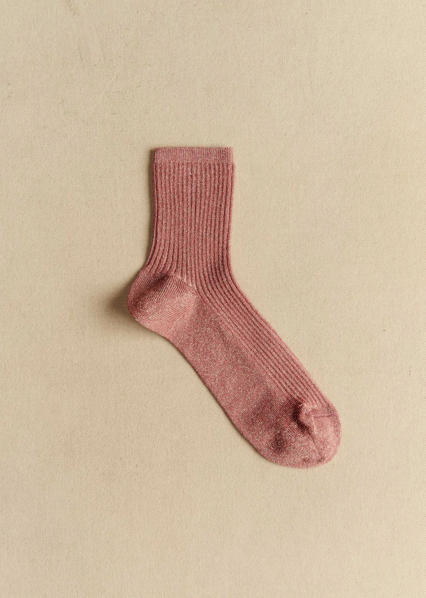 Chaussettes Lurex - Blush