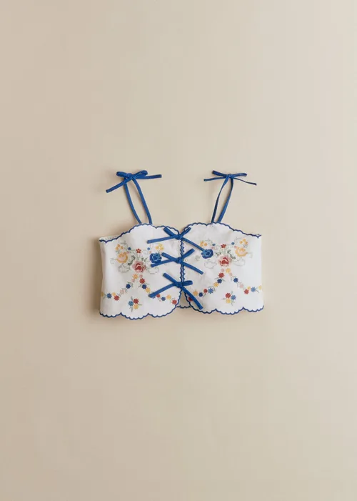 Top Alma - Broderie Placée Spring