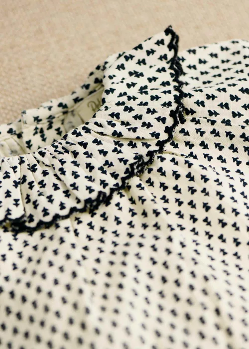 Blouse Héloïse - Fleurs Blockprint — image 3