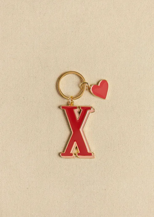 Lettre X Rouge