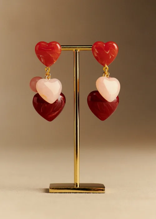 Boucles d'oreilles Freya - Rose Multi