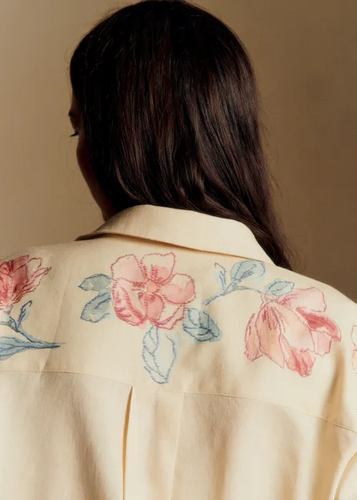 Chemise Max - Sézane x Baziszt - Imprimé Romantica — image 3