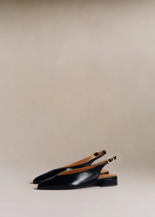 Ballerines Low Suzanne - Noir Vintage