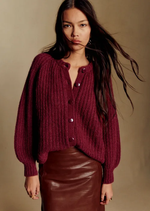 Gilet Emile - Grenat — image 3