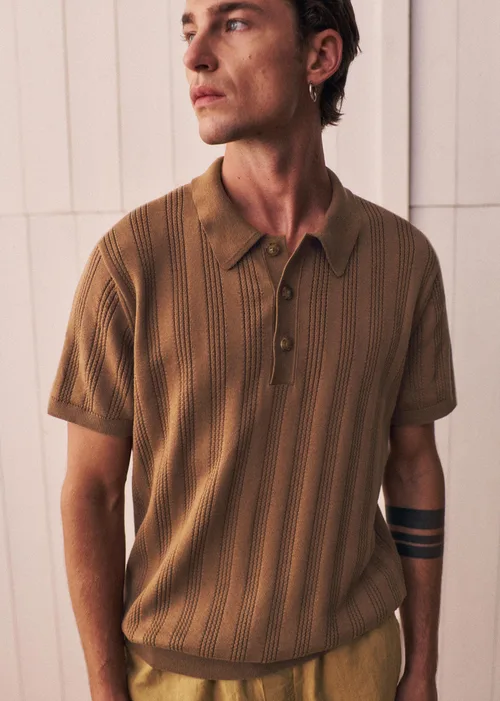 Polo Maille Rio - Camel — image 5