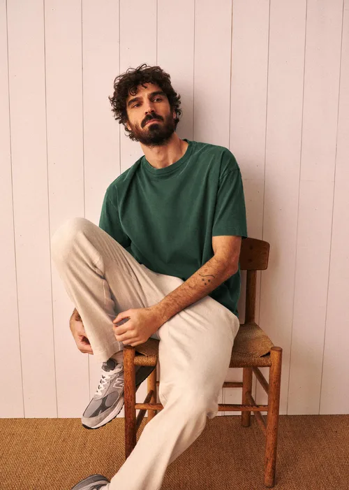 T-Shirt Mardel - Vert Sapin Délavé — image 5