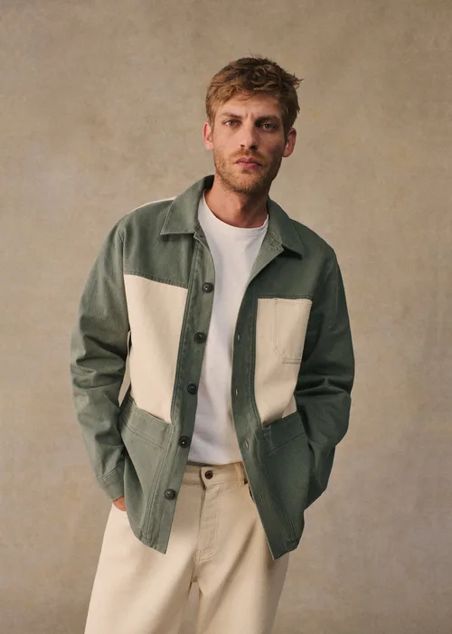 Veste Will Patchwork - Vert — image 5