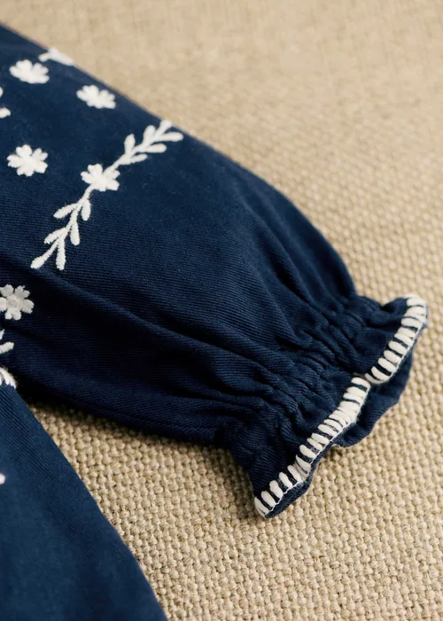 Blouse Grace - Bleu Marine — image 3