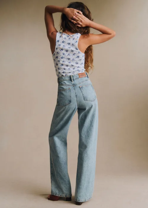 Top Juan - Pointelle imprimé Mia — image 3