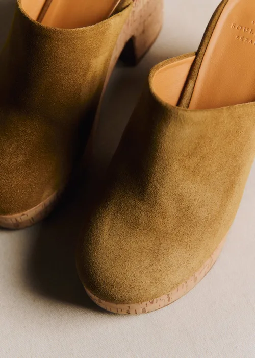 Mules high Callie - Taupe — image 4