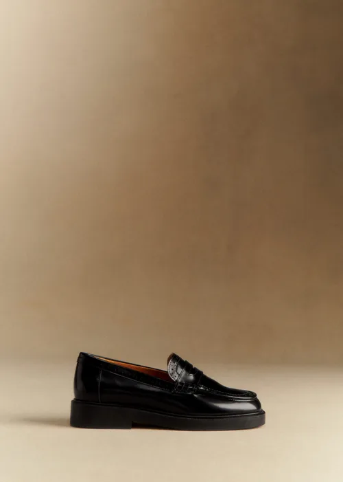 Mocassins Adam - Noir Glacé — image 3