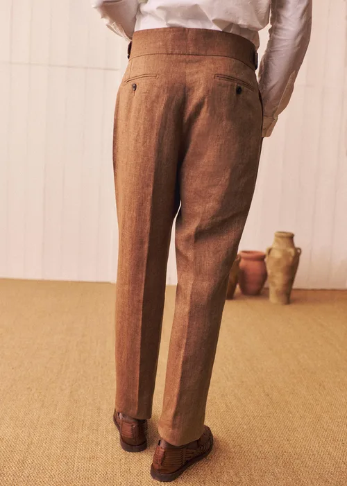 Pantalon Terence - Camel Chiné — image 4