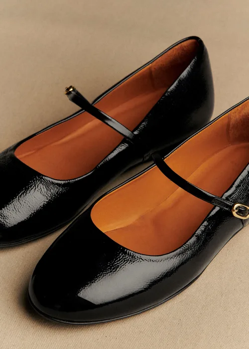 Ballerines Low Méline - Noir Vernis — image 3